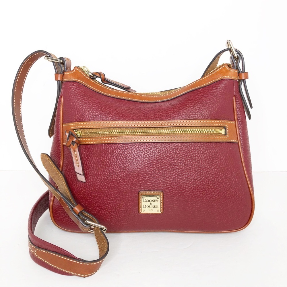 Dooney & Bourke Presley pebble leather Crossbody Bag